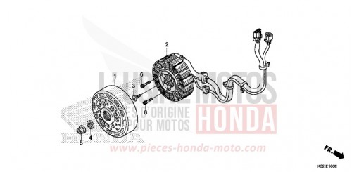 A.C.G. STARTER SH150G de 2016